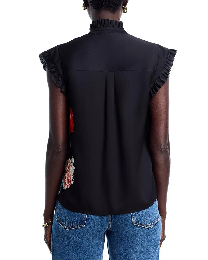 Tahari The Chloe Regent Silk Stretch Blouse 3