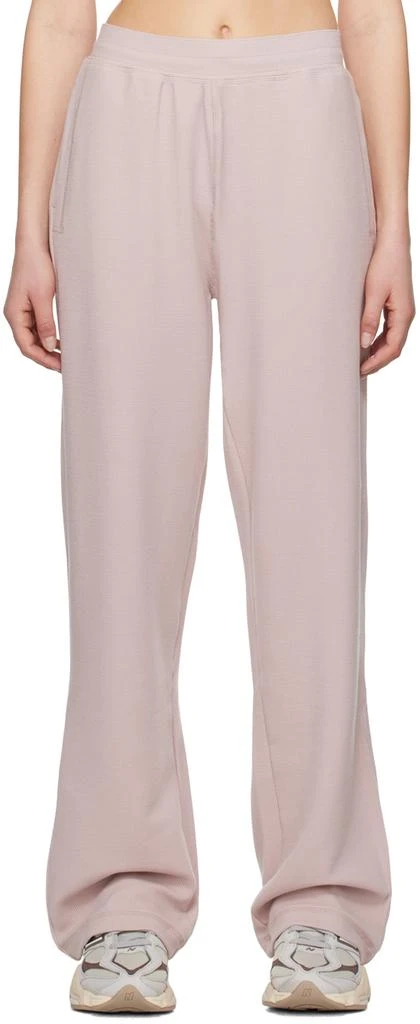 Alo Pink Pleasant Pants 1