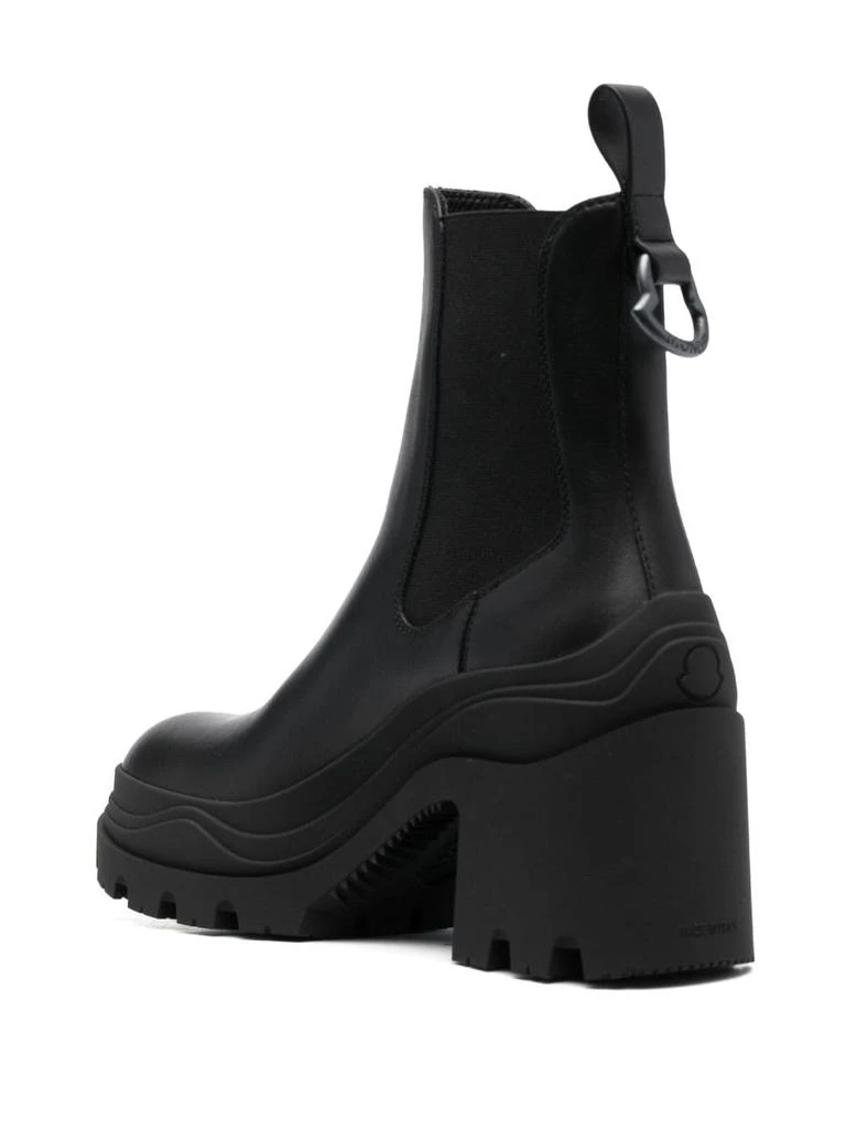 Moncler CHELSEA BLACK BOOTY BLACK 4