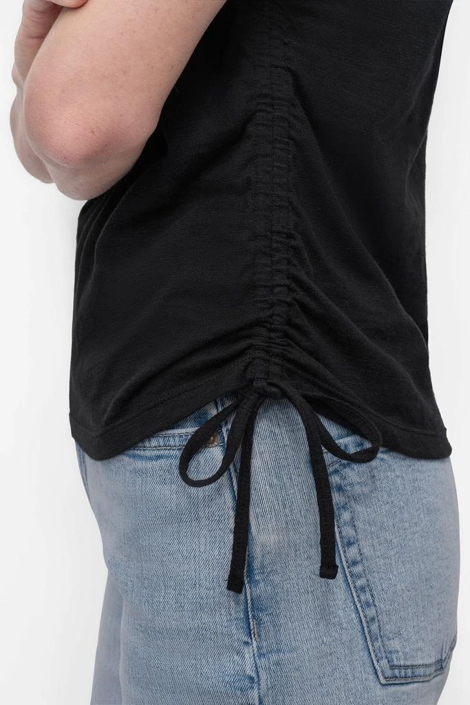 DKNY SIDE TIE RUCHED SLEEVELESS TEE 5