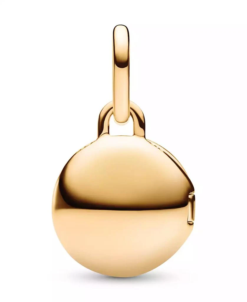 PANDORA Cubic Zirconia Key Hole Engravable Locket Dangle Charm 2