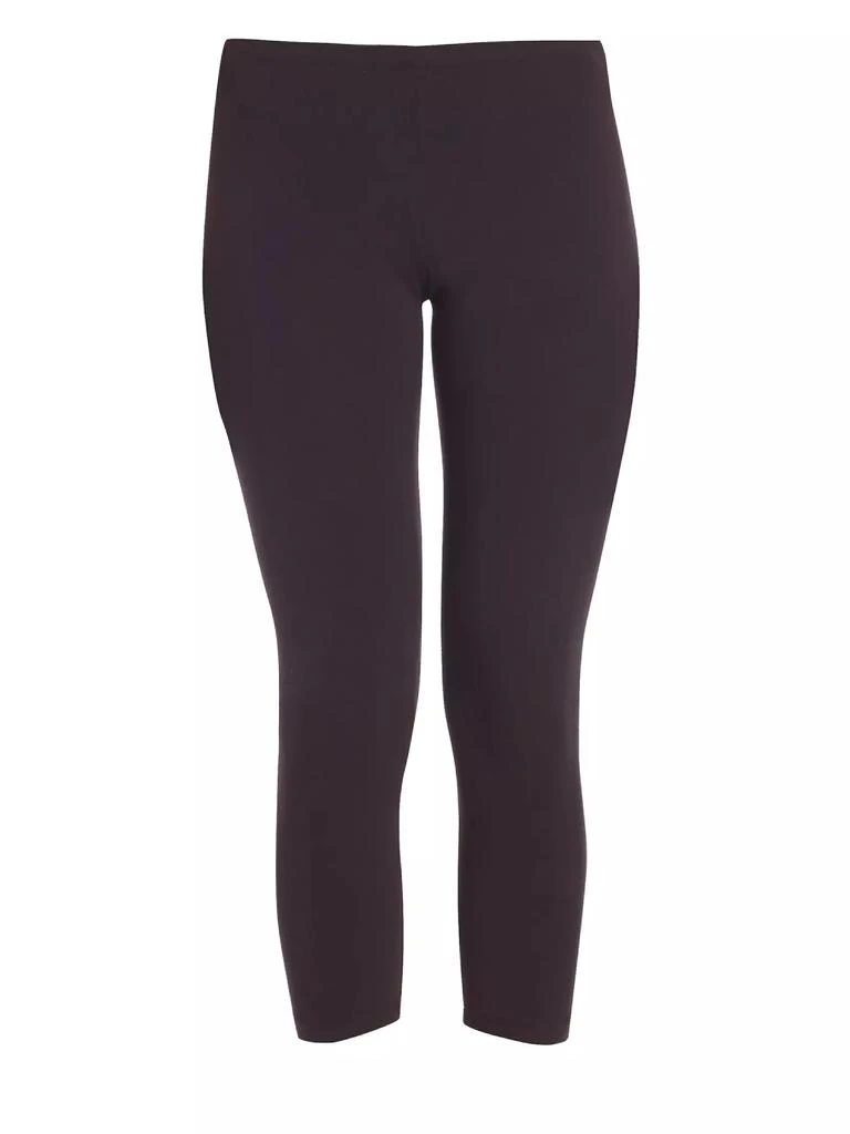 Splendid Cropped Stretch Cotton Leggings 1