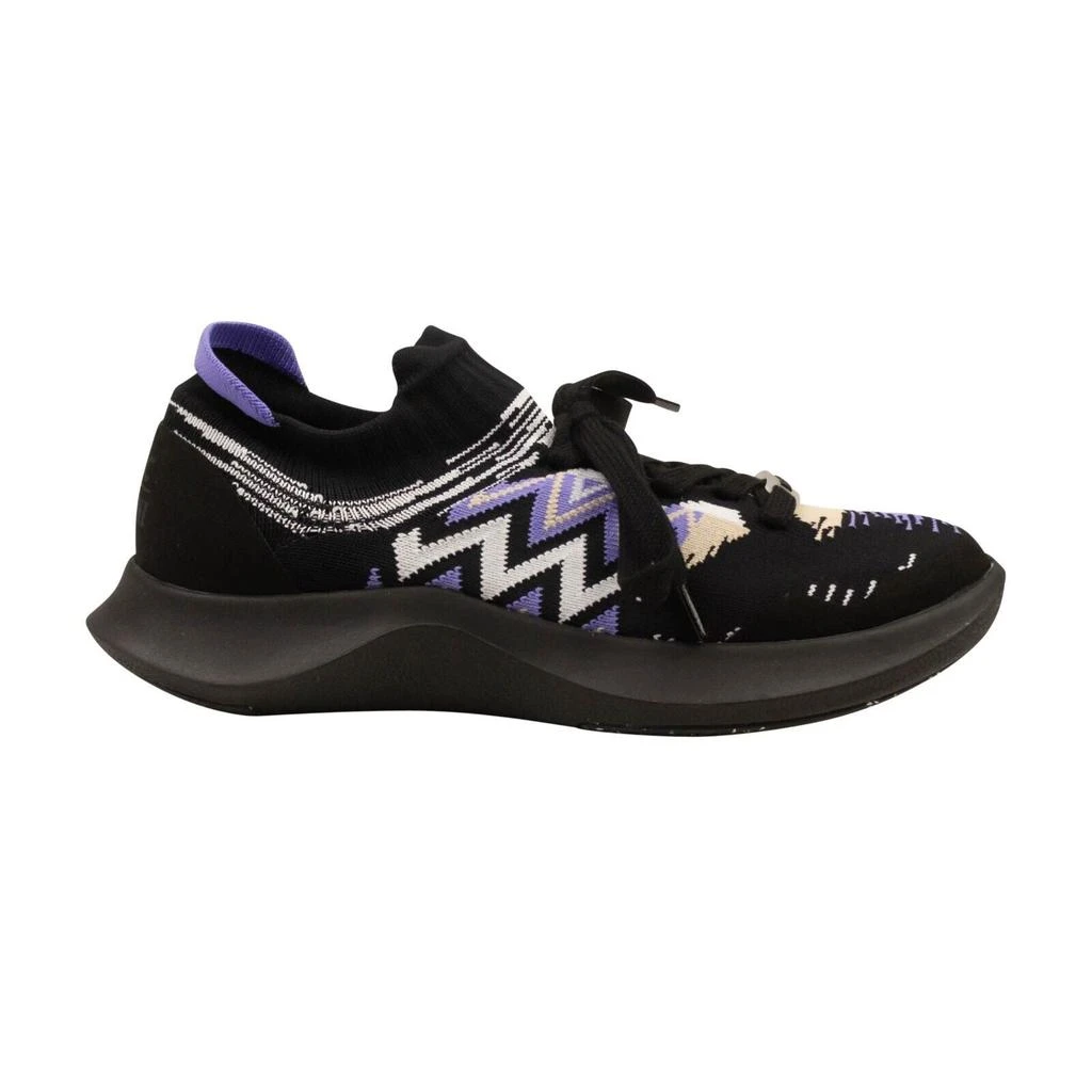 Missoni Purple ACBC Fly Knit Chevron Low Top Sneakers 3