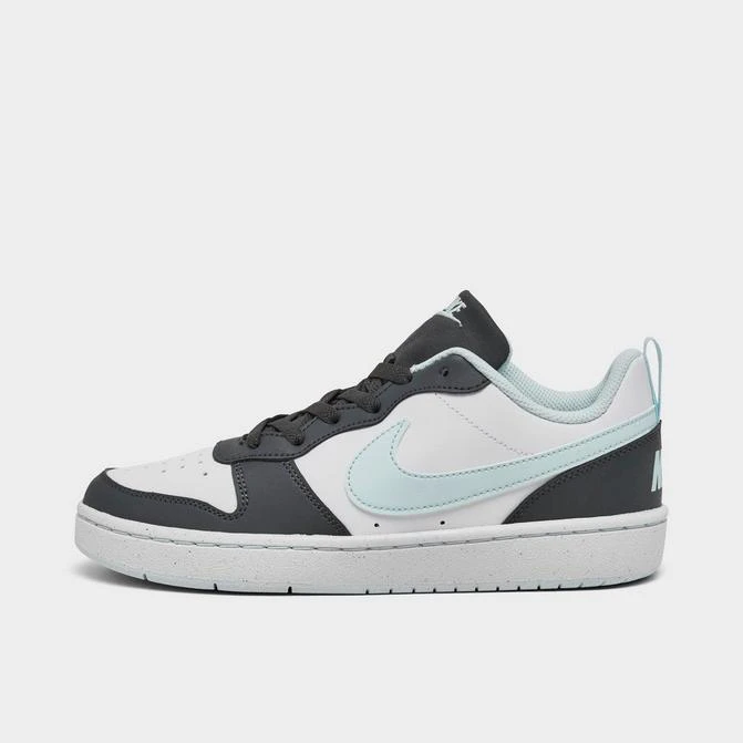 NIKE Big Kids' Nike Court Borough Low Recraft Casual Shoes 1