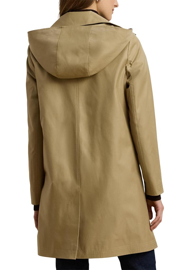 Ralph Lauren Women's Cotton Blend Icon Style A-Line Coat