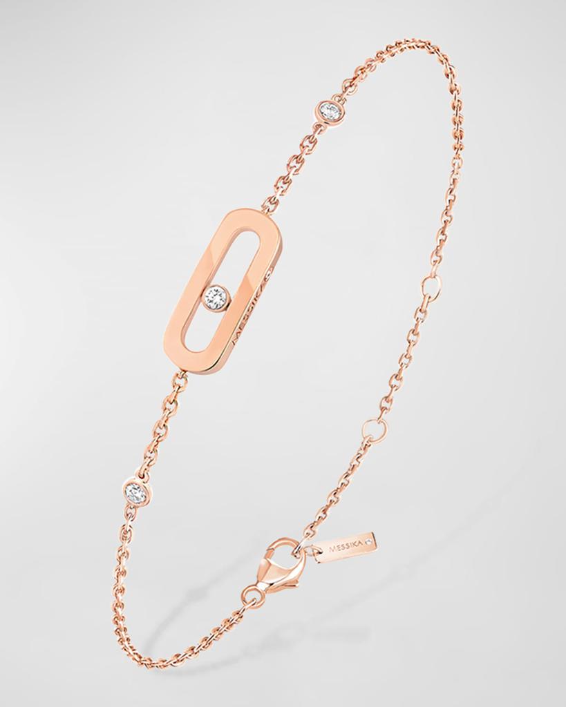 Messika Move Uno Bracelet in 18K Rose Gold