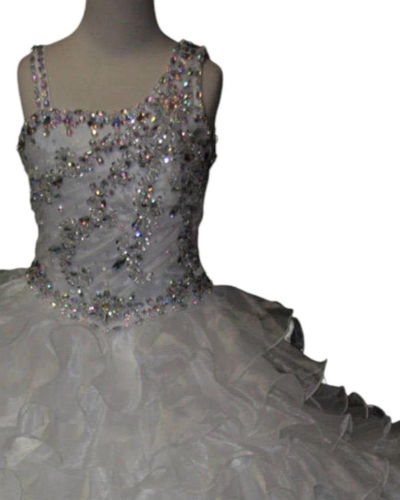 Little Rosie Little Rosie - Girl
s Glitz Long Pageant Dress 2