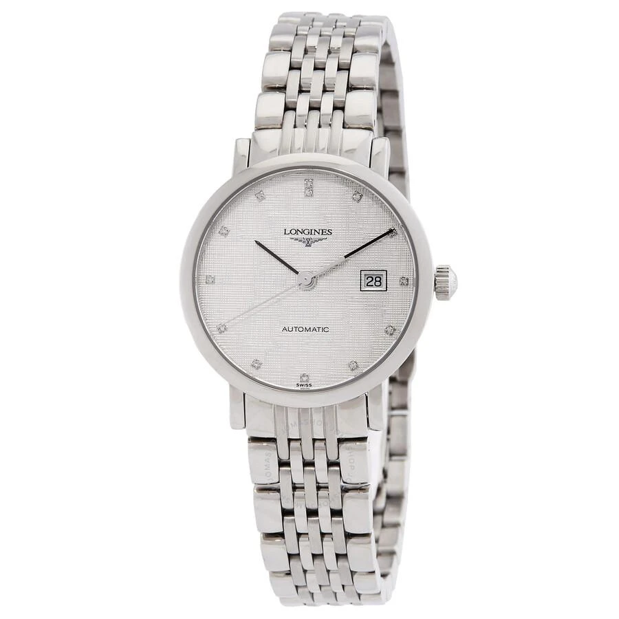 Longines Elegant Automatic Diamond Ladies Watch L4.310.4.77.6 1