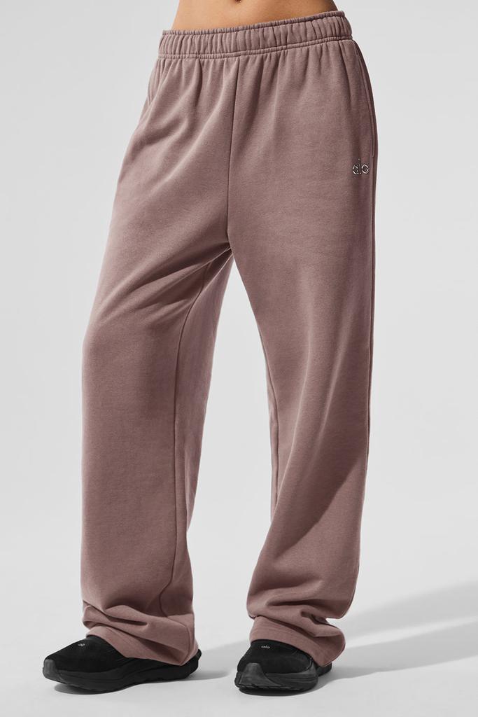 Alo Accolade Straight Leg Sweatpant - Mushroom