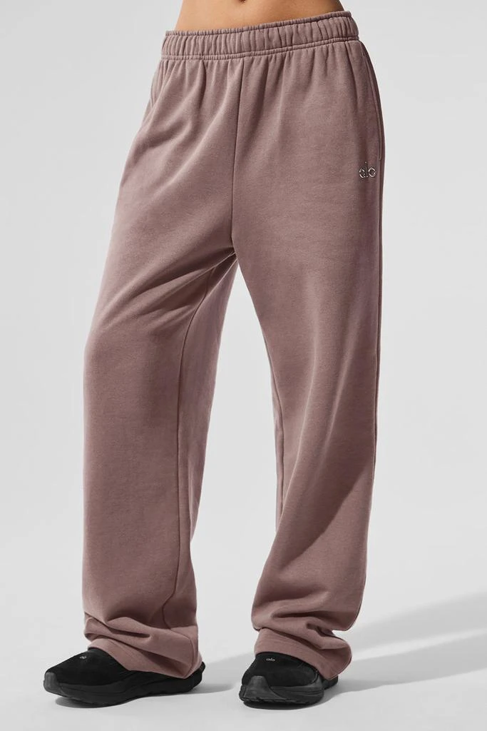 Alo Yoga Accolade Straight Leg Sweatpant - Mushroom 1