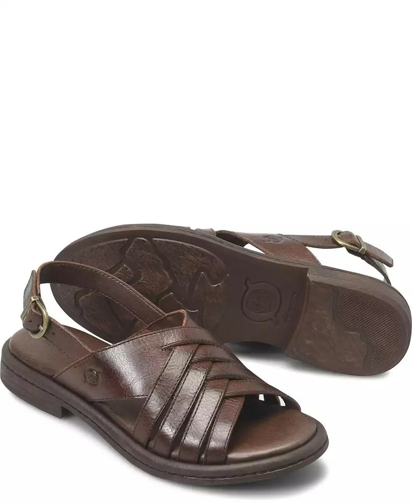 Born Women's Remy Round Toe Flat Sandals 7