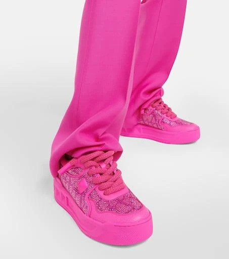 Valentino One Stud XL Toile Iconographe platform sneakers 4