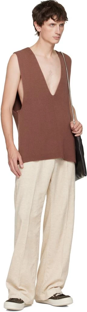 Rick Owens Brown Concordians Vintage Sneaks Sneakers 5