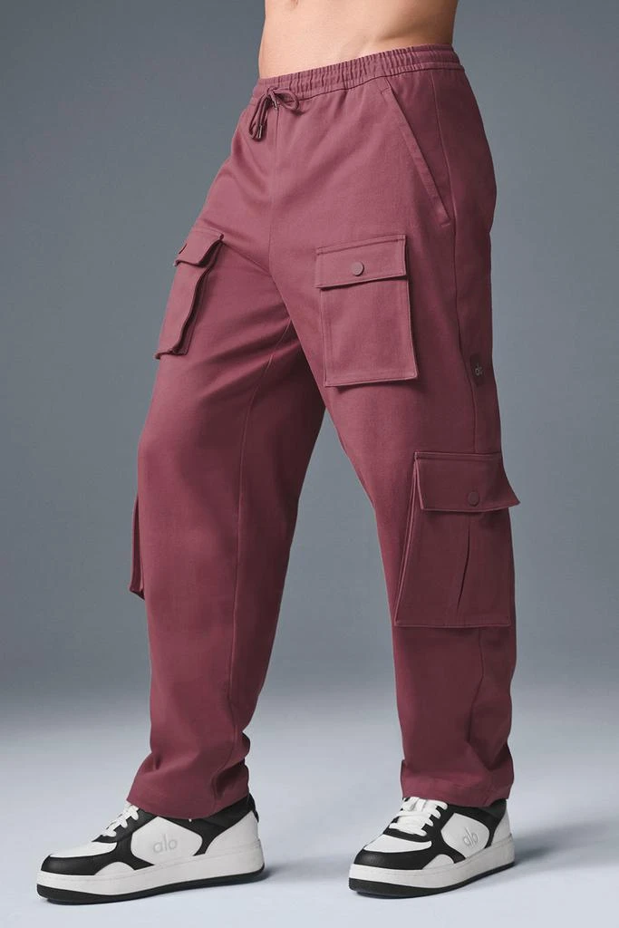 Alo Northstar Cargo Pant - Burgundy Truffle 3