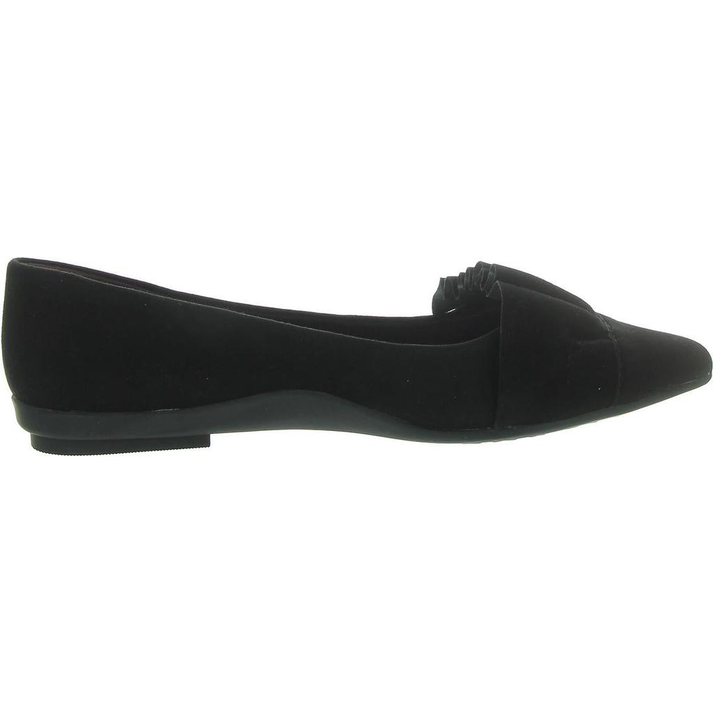 Aerosoles Dillion Womens Suede Slip-On Ballet Flats