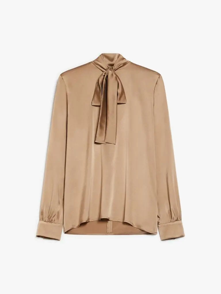 Max Mara Silk satin shirt 3