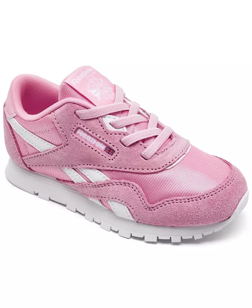 Reebok Toddler Girls Classic Nylon Stretch Lace Casual Sneakers from Finish Line 1