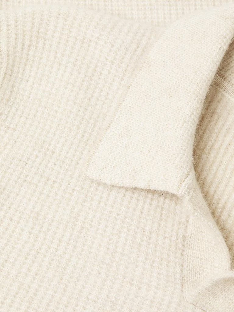 Vince Thermal Cashmere V-Neck Sweater 6