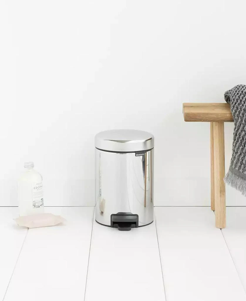 Brabantia New Icon Step on Trash Can, 0.8 Gallon, 3 Liter 5