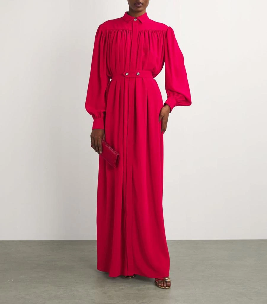 Alexis Mabille Shirt-Detail Gown 2