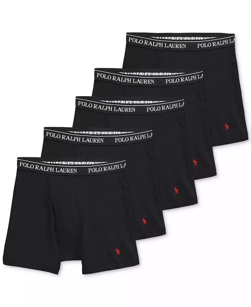 Ralph Lauren Men's 5-Pack Classic Cotton Boxer Briefs
