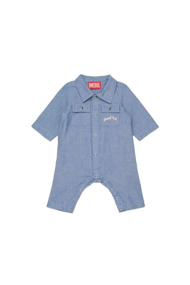 Diesel Diesel Kids Justy Nb Denim Jumpsuit