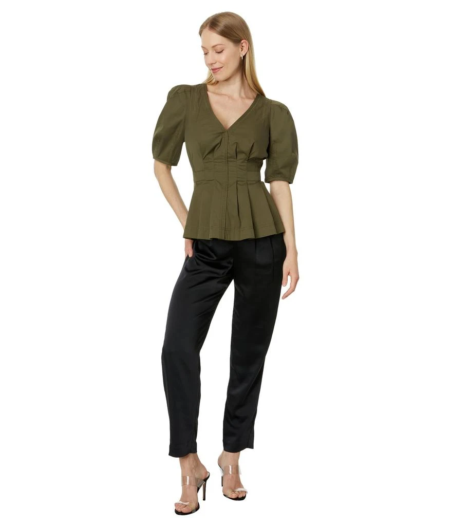Ted Baker London Burdur Stitch Detail Puff Sleeve Top 4