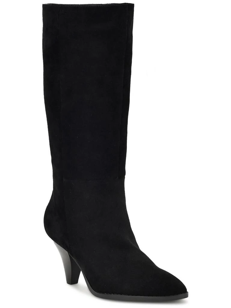 Nine West Ceynote Womens Pull On Pointed Toe Knee-High Boots 5