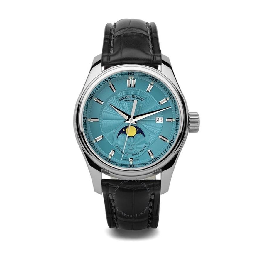 Armand Nicolet Mh2 Blue Dial Men's Watch A640L-TF-P840NR2