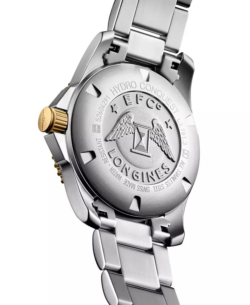 Longines Men's Swiss Automatic HydroConquest Two-Tone Stainless Steel Bracelet Watch 41mm 3