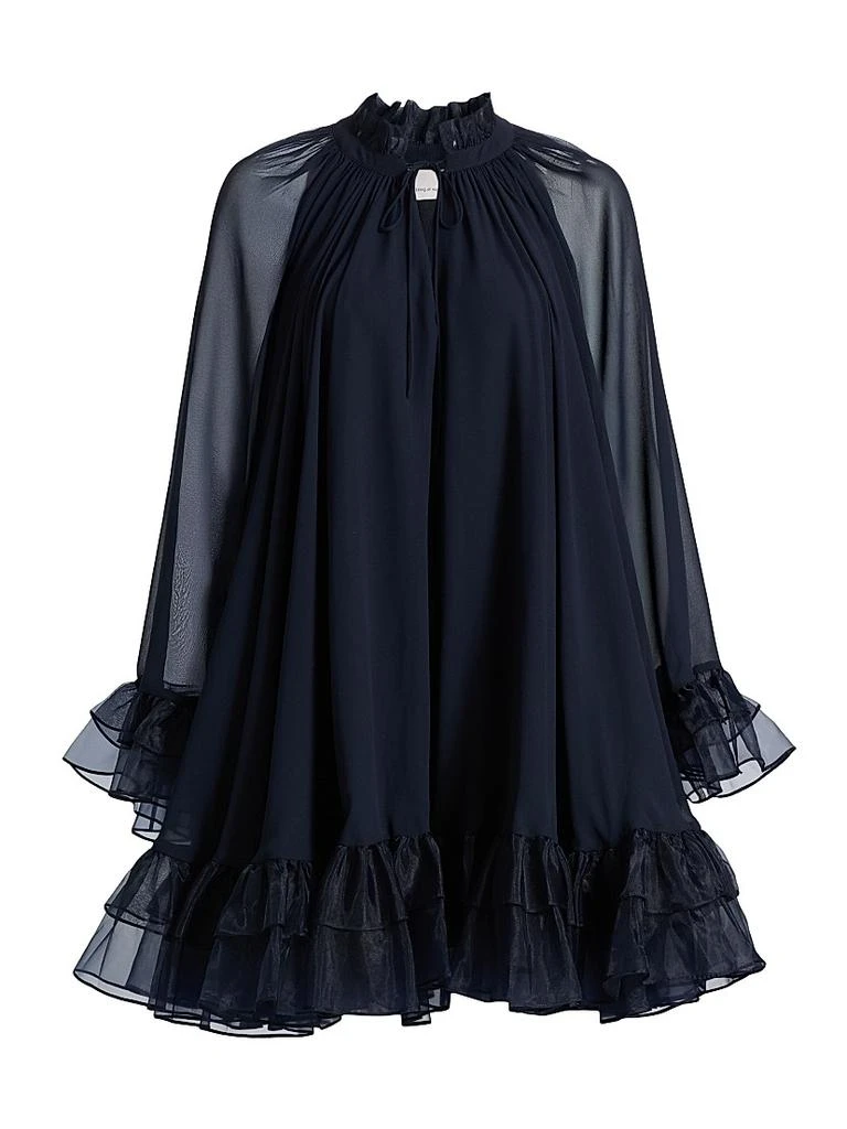 Cinq à Sept Clairette Ruffled Minidress