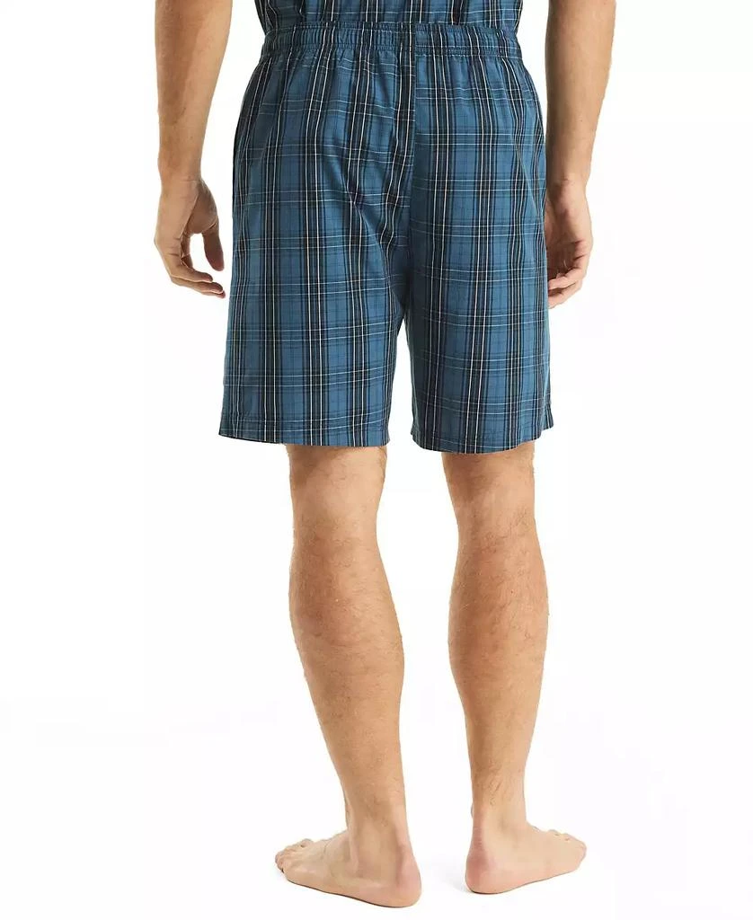 Nautica Men's Crafted Plaid Poplin Sleep Short 3