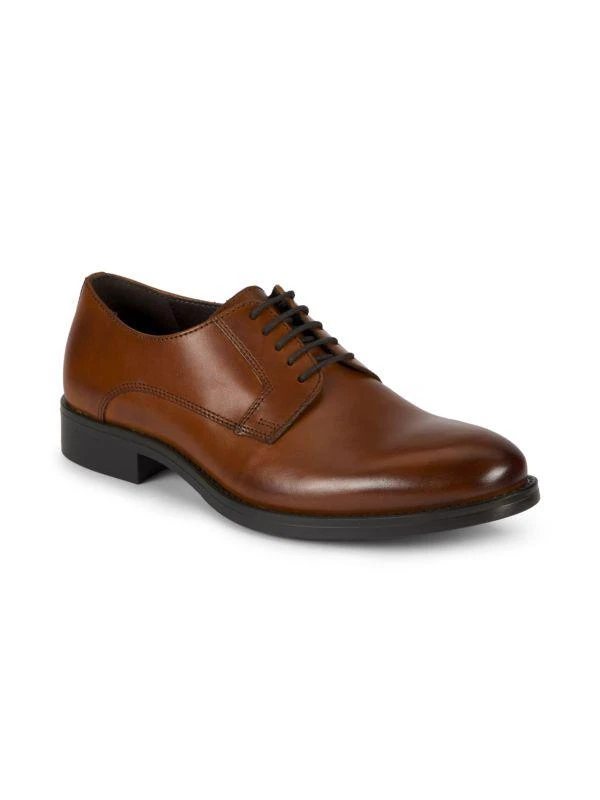 Saks Fifth Avenue Ellis Leather Derbys 2