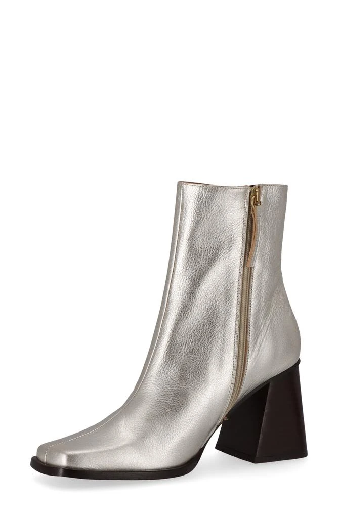 ALOHAS Southern Shimmer Metallic Zip Bootie 5