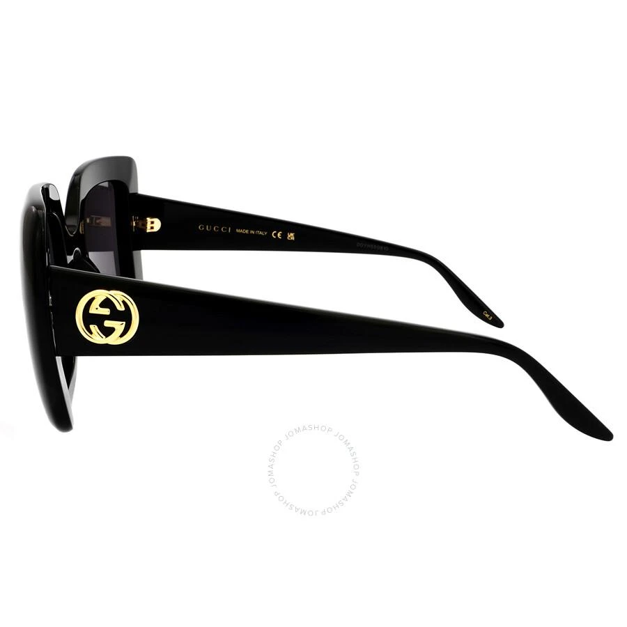 Gucci Grey Rectangular Ladies Sunglasses GG0896S 001 52 3