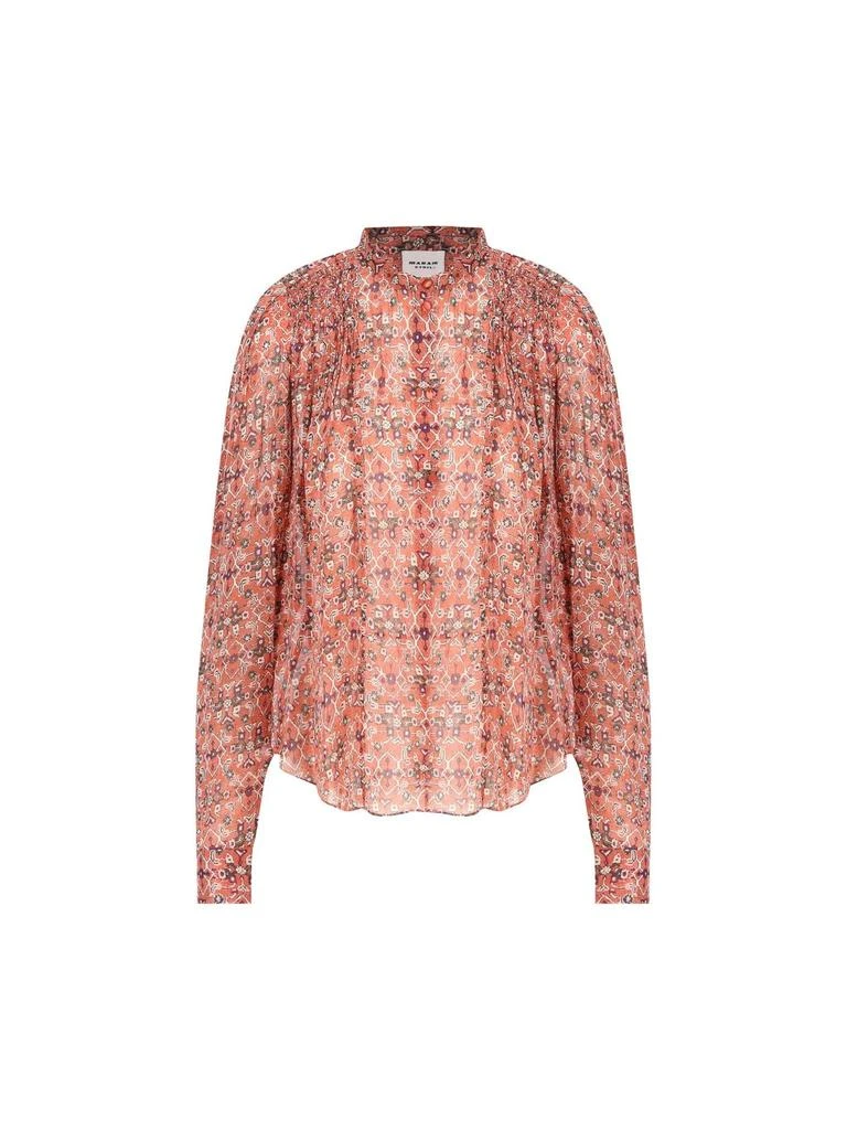 Isabel Marant Étoile Isabel Marant Étoile Patterned Long-Sleeved Shirt 1