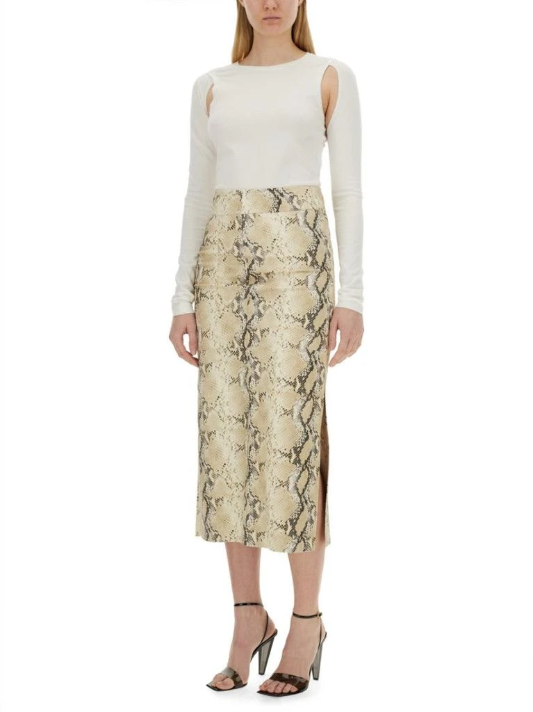 Helmut Lang Long-Sleeved Cut-Out Top With Edgy Silhouette 2