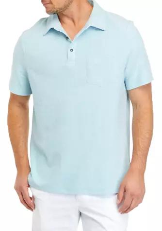 American Rag Rag Watson Terry Cloth Polo Shirt
