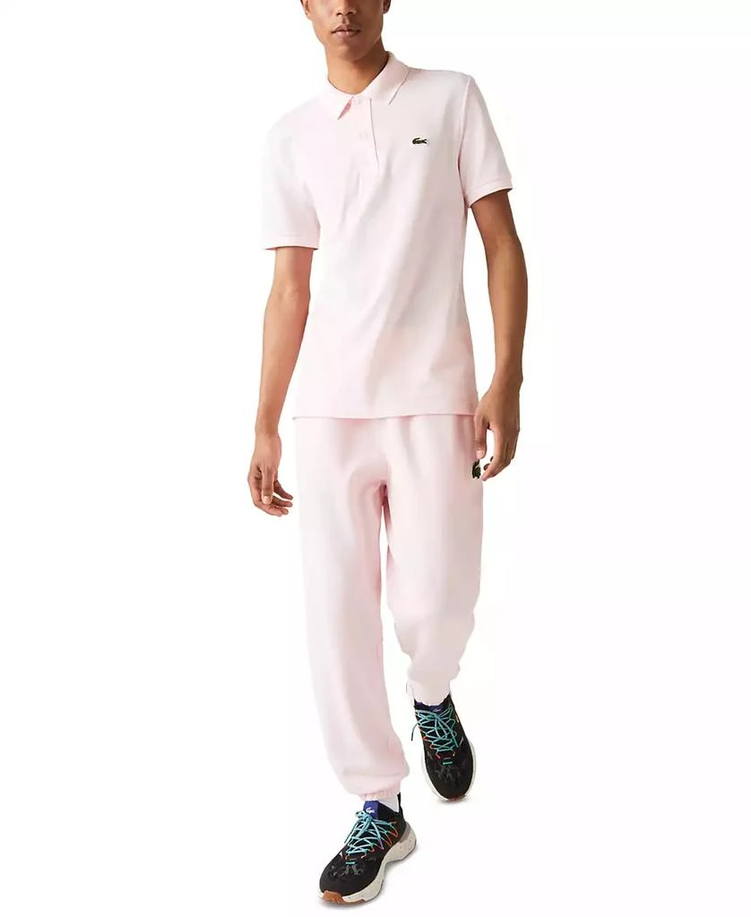 Lacoste Men's Slim Fit Short Sleeve Ribbed Polo Shirt 1