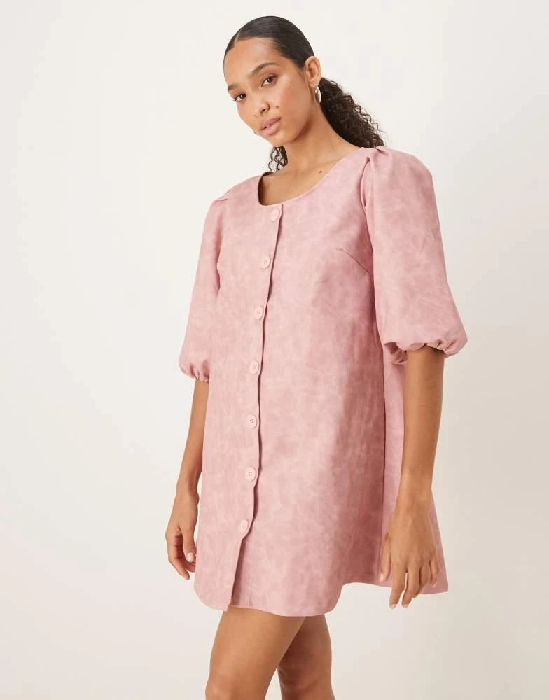 ghospell pink dress Ghospell - Mini Dress - Women - Polyester/Polyurethane - M