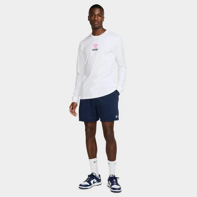 NIKE Men's Nike Club French Terry Flow Shorts 3