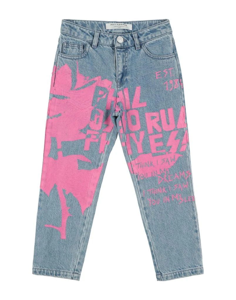 PHILOSOPHY di LORENZO SERAFINI Denim pants 1