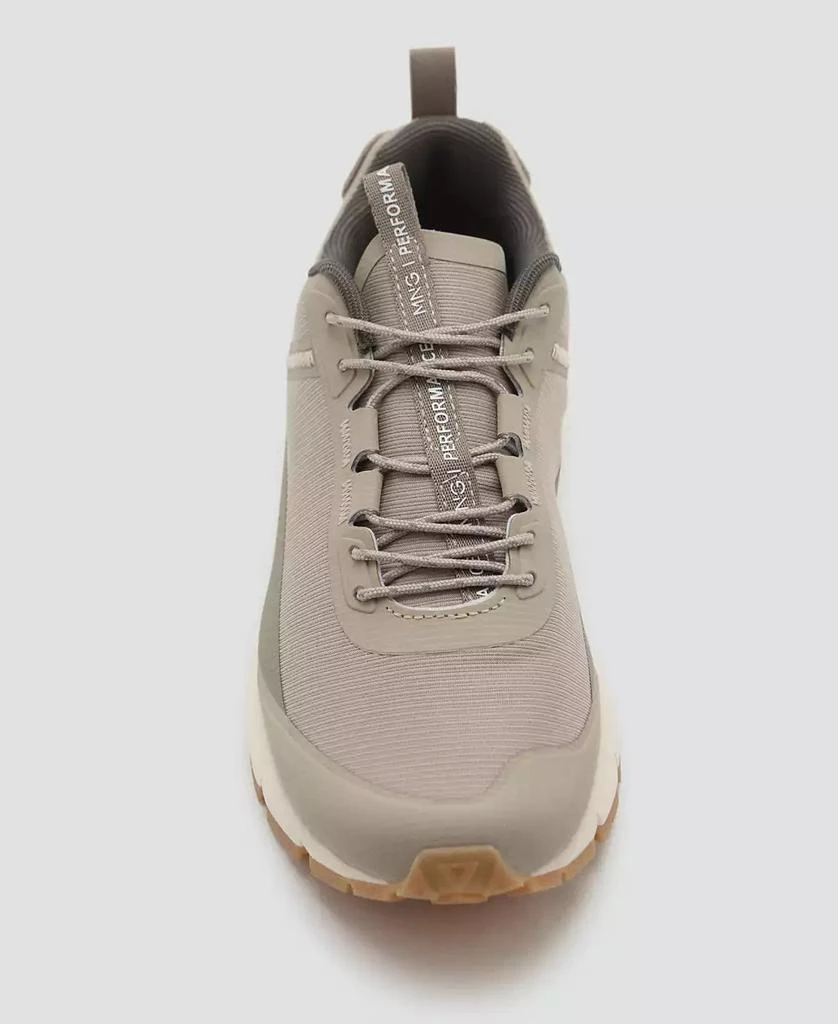 Mango Men's Lace-Up Panel Sneakers 4