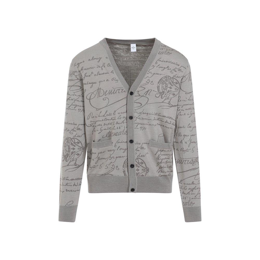 Berluti Berluti Buttoned V-Neck Cardigan