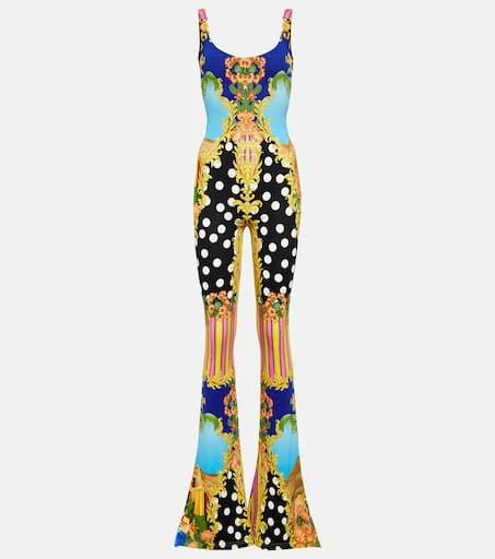 Versace Medusa Palm Springs flared jumpsuit 1