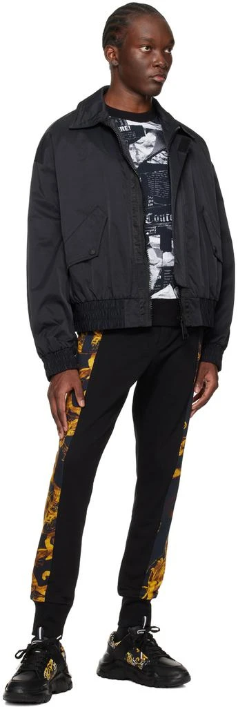 Versace Black Magazine Sweatshirt 4