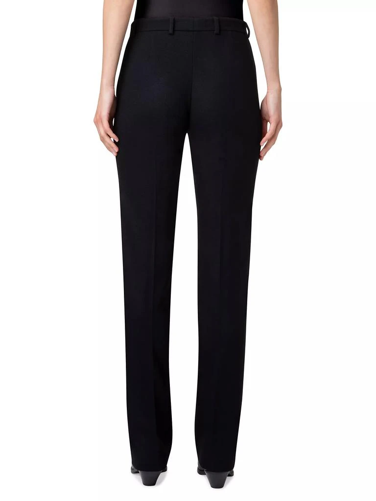 Akris Mikko Wool Jersey Slim Pants 4