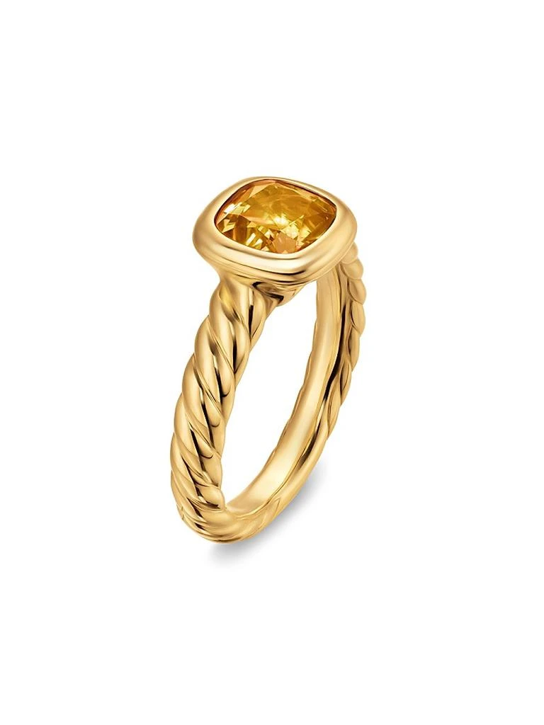 David Yurman DY Mercer Stone Ring in 18K Yellow Gold 3
