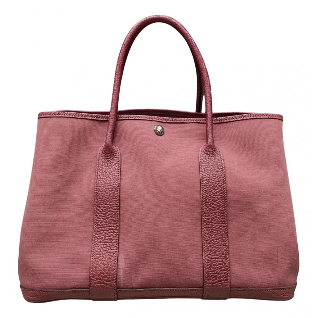 Hermes Hermès Garden Party cloth handbag 1