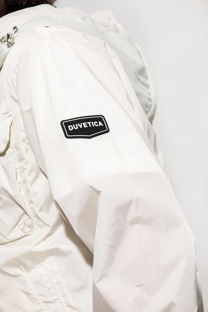 DUVETICA New Mens Hooded White Windbreaker Zip Up Jacket 5